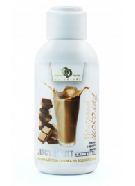 Интимный гель-смазка JUICY FRUIT с ароматом молочного шоколада - 100 мл. - БиоМед - купить с доставкой в Красногорске