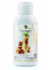 Интимный гель-смазка JUICY FRUIT с ароматом солёной карамели - 100 мл. - БиоМед - купить с доставкой в Красногорске