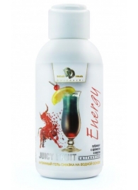 Интимный гель-смазка JUICY FRUIT с ароматом энергетика - 100 мл. - БиоМед - купить с доставкой в Красногорске