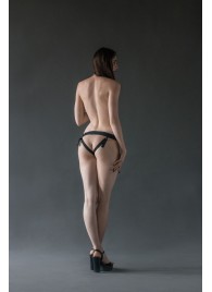 Черные трусики Better с анальной насадкой - 8 см. - Lola Games - купить с доставкой в Красногорске