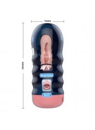 Мастурбатор-ротик Vacuum Cup Masturbator - Baile - в Красногорске купить с доставкой