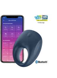 Эрекционное кольцо Satisfyer Strong One с возможностью управления через приложение - Satisfyer - в Красногорске купить с доставкой