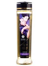 Массажное масло Libido Exotic Fruits с ароматом экзотических фруктов - 240 мл. - Shunga - купить с доставкой в Красногорске