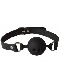 Силиконовый кляп-шар с отверстиями для дыхания - Sitabella - купить с доставкой в Красногорске