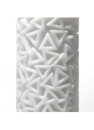 Белый 3D мастурбатор PILE - Tenga - в Красногорске купить с доставкой