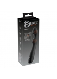 Черный вибромассажер простаты P-Spot - 23,5 см. - Orion - в Красногорске купить с доставкой