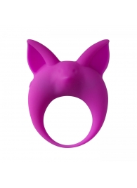 Фиолетовое эрекционное кольцо Kitten Kyle - Lola Games - в Красногорске купить с доставкой