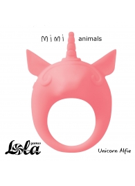 Оранжевое эрекционное кольцо Unicorn Alfie - Lola Games - в Красногорске купить с доставкой
