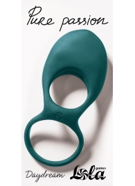 Зеленое эрекционное виброкольцо Daydream - Lola Games - в Красногорске купить с доставкой