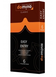 Презервативы с увеличенным количеством смазки DOMINO Easy Entry - 6 шт. - Domino - купить с доставкой в Красногорске