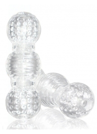 Прозрачный фигурный мастурбатор Master Stroker - Blush Novelties - в Красногорске купить с доставкой