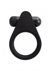 Черное эрекционное виброкольцо Brid с шипиками - A-toys - в Красногорске купить с доставкой