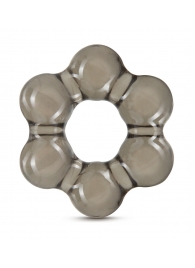 Дымчатое эрекционное кольцо Stay Hard Thick Bead Cock Ring - Blush Novelties - в Красногорске купить с доставкой