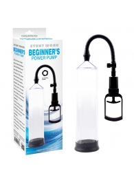 Прозрачная поршневая помпа Beginners Power Pump - Chisa - в Красногорске купить с доставкой