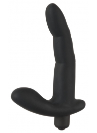 Черный вибромассажер простаты Naughty Finger Prostate Vibe - 13,8 см. - Orion - в Красногорске купить с доставкой