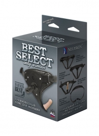 Пояс HARNESS BEST SELECT с вагинальной пробкой - LOVETOY (А-Полимер) - купить с доставкой в Красногорске