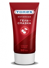 Смазка на водной основе TOREX  Спелая вишня  - 50 мл. - Torex - купить с доставкой в Красногорске