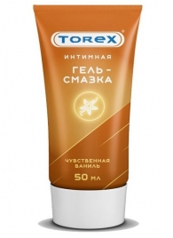 Смазка на водной основе TOREX  Чувственная ваниль  - 50 мл. - Torex - купить с доставкой в Красногорске