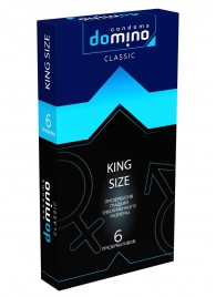 Презервативы увеличенного размера DOMINO Classic King size - 6 шт. - Domino - купить с доставкой в Красногорске