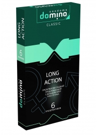 Презервативы с пролонгирующим эффектом DOMINO Classic Long action - 6 шт. - Domino - купить с доставкой в Красногорске