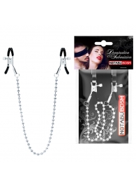 Оригинальные зажимы на соски с бусами - Notabu - купить с доставкой в Красногорске