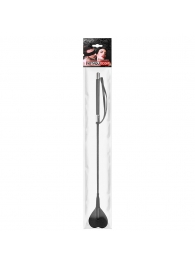 Черный стек с наконечником-сердечком - 54 см. - Notabu - купить с доставкой в Красногорске