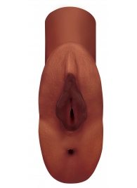 Коричневый мастурбатор Perfect Pussy Double Stroker - Pipedream - в Красногорске купить с доставкой
