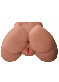 Кофейный мастурбатор-полуторс Perfect Ass Masturbator - Pipedream - в Красногорске купить с доставкой