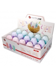 Набор из 15 мини-мастурбаторов Fantastic Egg Hard Boiled - Baile - в Красногорске купить с доставкой