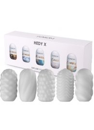 Набор из 5 мастурбаторов Hedy X5 Mixed - Svakom - в Красногорске купить с доставкой