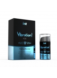 Жидкий интимный гель с эффектом вибрации Vibration! Ice - 15 мл. - INTT - купить с доставкой в Красногорске