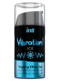 Жидкий интимный гель с эффектом вибрации Vibration! Ice - 15 мл. - INTT - купить с доставкой в Красногорске