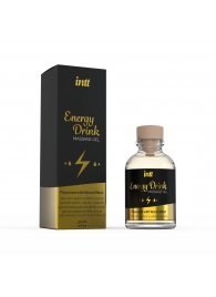 Массажный гель с согревающим эффектом Energy Drink - 30 мл. - INTT - купить с доставкой в Красногорске