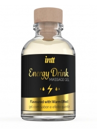 Массажный гель с согревающим эффектом Energy Drink - 30 мл. - INTT - купить с доставкой в Красногорске
