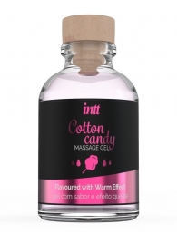 Массажный гель с согревающим эффектом Cotton Candy - 30 мл. - INTT - купить с доставкой в Красногорске