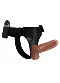 Страпон на трусиках с вибрацией Ultra Passionate Harness - 16 см. - Baile - купить с доставкой в Красногорске