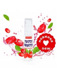 Гель-смазка Tutti-frutti со вкусом барбариса - 30 гр. - Биоритм - купить с доставкой в Красногорске