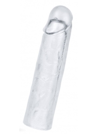 Прозрачная насадка-удлинитель Flawless Clear Penis Sleeve Add 1 - 15,5 см. - Lovetoy - в Красногорске купить с доставкой