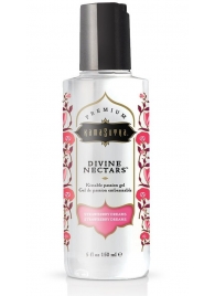 Гель-лубрикант на водной основе Divine Nectars Strawberry Dream с ароматом клубники - 150 мл. - Kama Sutra - купить с доставкой в Красногорске