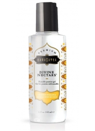 Гель-лубрикант на водной основе Divine Nectars Vanilla с ароматом ванили - 150 мл. - Kama Sutra - купить с доставкой в Красногорске
