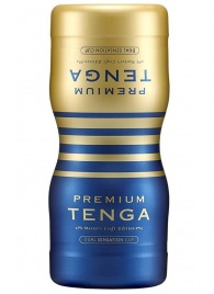 Мастурбатор TENGA Premium Dual Sensation Cup - Tenga - в Красногорске купить с доставкой