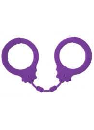 Фиолетовые силиконовые поножи Limitation - Lola Games - купить с доставкой в Красногорске