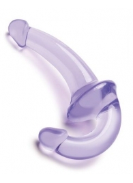 Фиолетовый безремневой страпон Strapless Strap-On - Lux Fetish - купить с доставкой в Красногорске