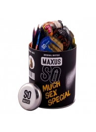 Текстурированные презервативы в кейсе MAXUS So Much Sex - 100 шт. - Maxus - купить с доставкой в Красногорске