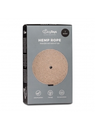 Пеньковая веревка для связывания Hemp Rope - 5 м. - Easy toys - купить с доставкой в Красногорске