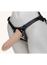 Пустотелый фаллопротез MEN STYLE - 17,5 см. - LOVETOY (А-Полимер) - купить с доставкой в Красногорске