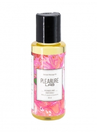 Массажное масло Pleasure Lab Delicate с ароматом пиона и пачули - 50 мл. - Pleasure Lab - купить с доставкой в Красногорске
