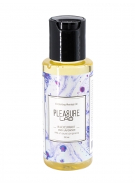 Массажное масло Pleasure Lab Enchanting с ароматом черной смородины и лаванды - 50 мл. - Pleasure Lab - купить с доставкой в Красногорске