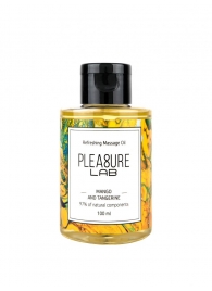 Массажное масло Pleasure Lab Refreshing с ароматом манго и мандарина - 100 мл. - Pleasure Lab - купить с доставкой в Красногорске