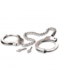 Металлические наручники Metal Leg Cuffs - Pipedream - купить с доставкой в Красногорске